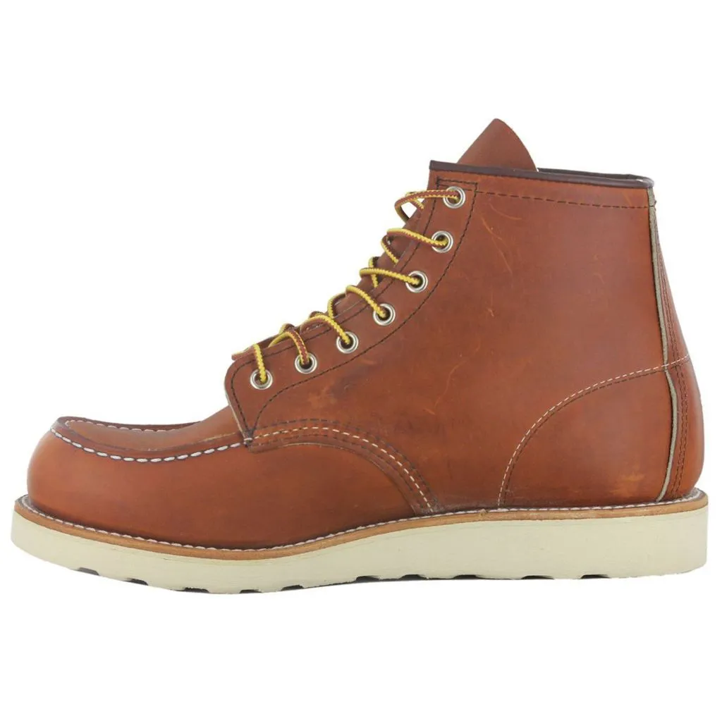 875 6 Inch Men's Moc Toe Boots