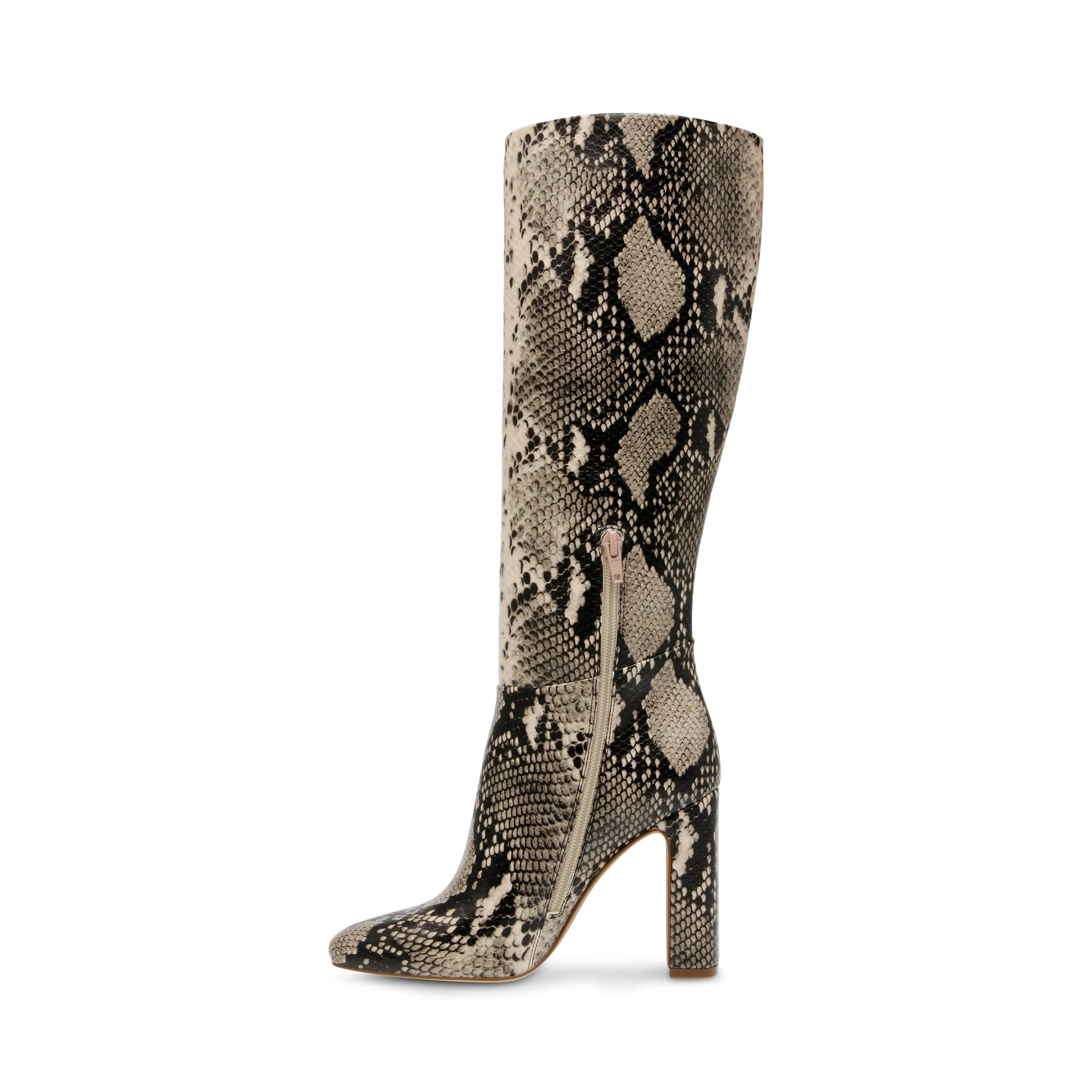 Ally Boot LT. BEIGE SNAKE