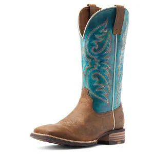 Ariat Mens Ricochet Boot Aged Tan/Mystic Teal