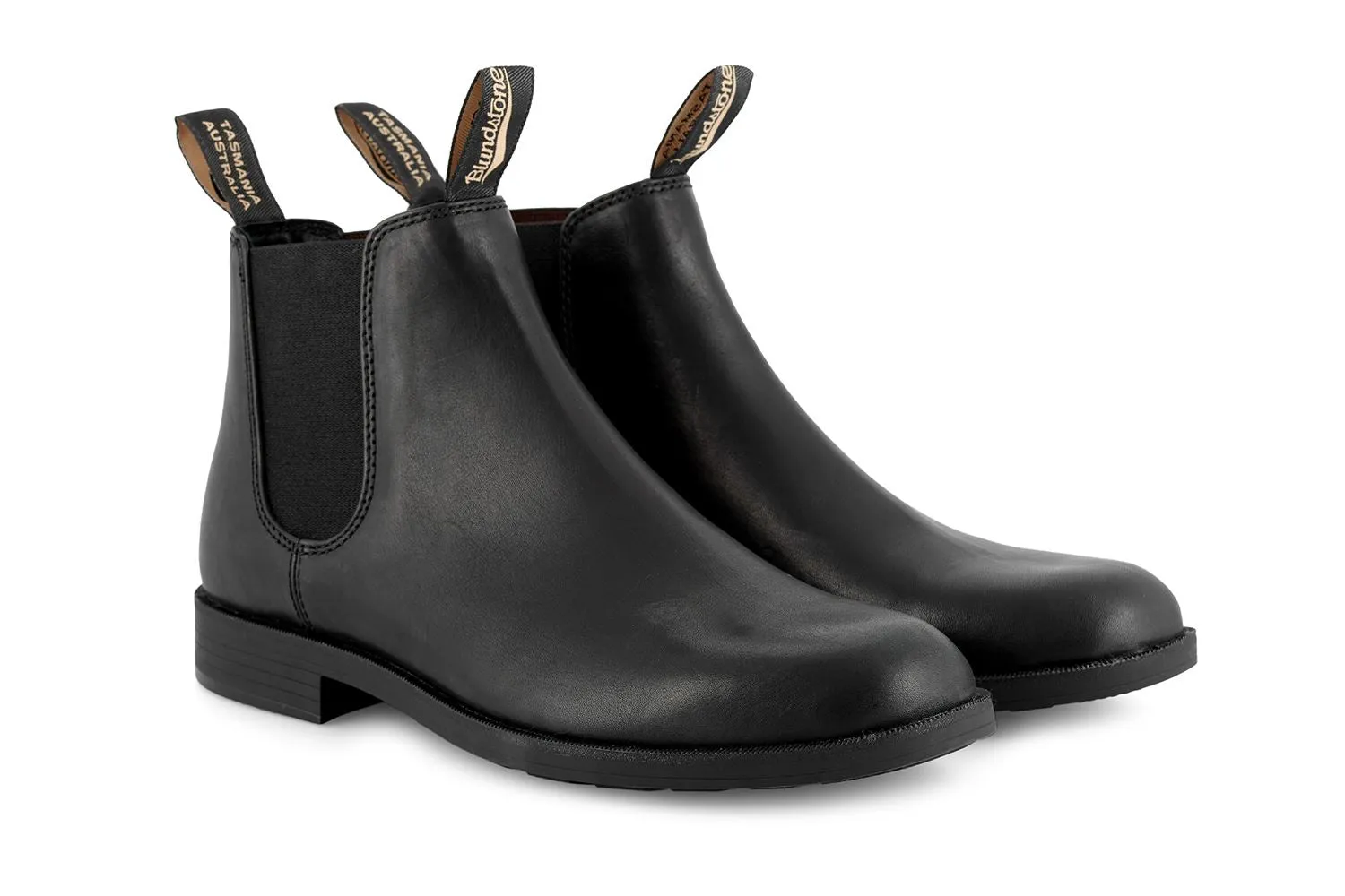 Blundstone 1901 Black Slip On Chelsea Dress Boots