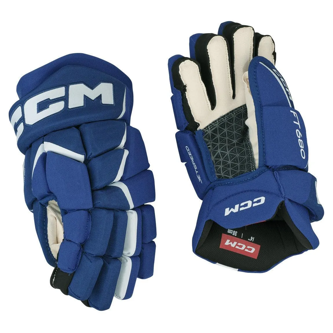 CCM Jetspeed FT680 Hockey Gloves - Junior