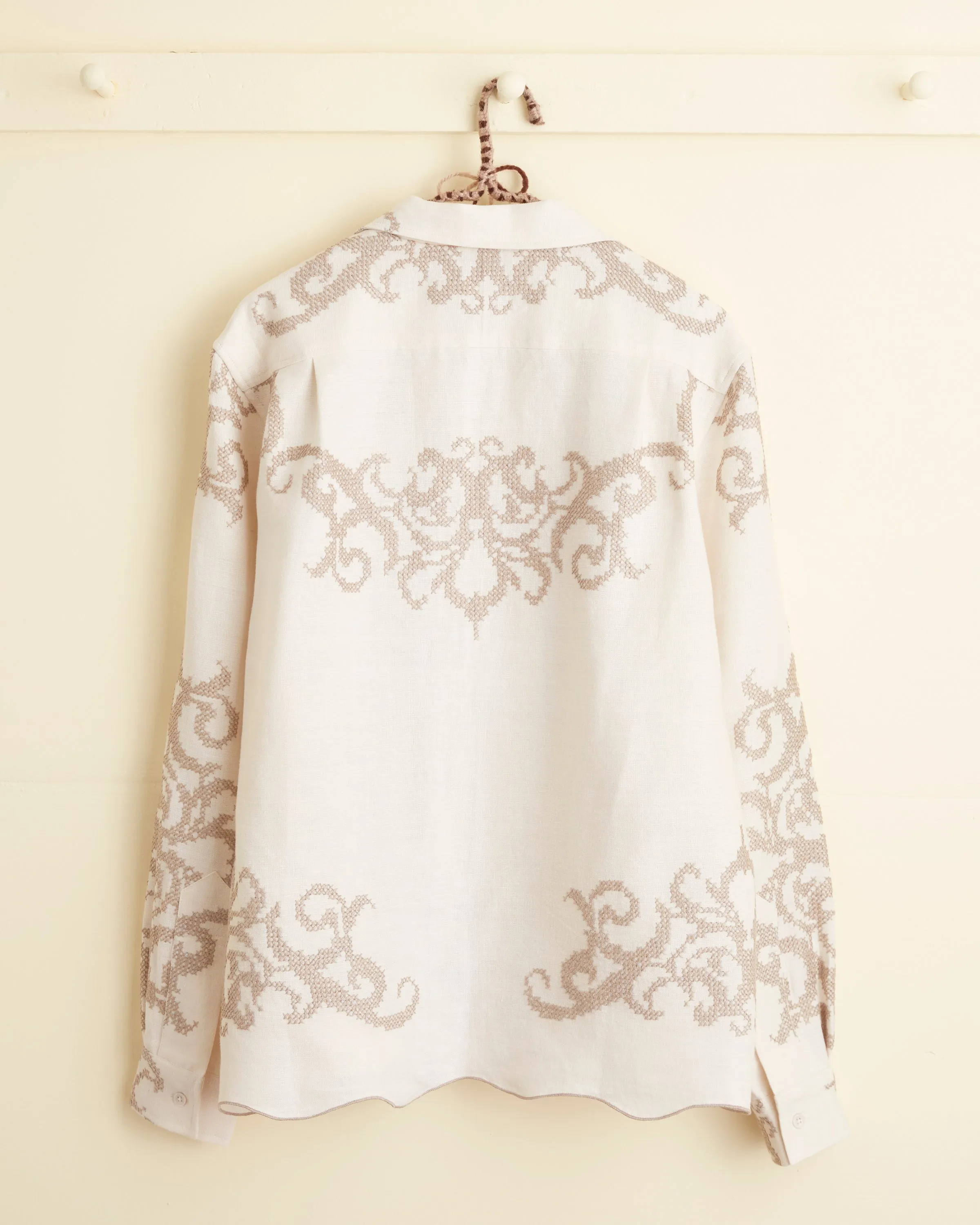 Crystal Curls Long Sleeve Shirt - M