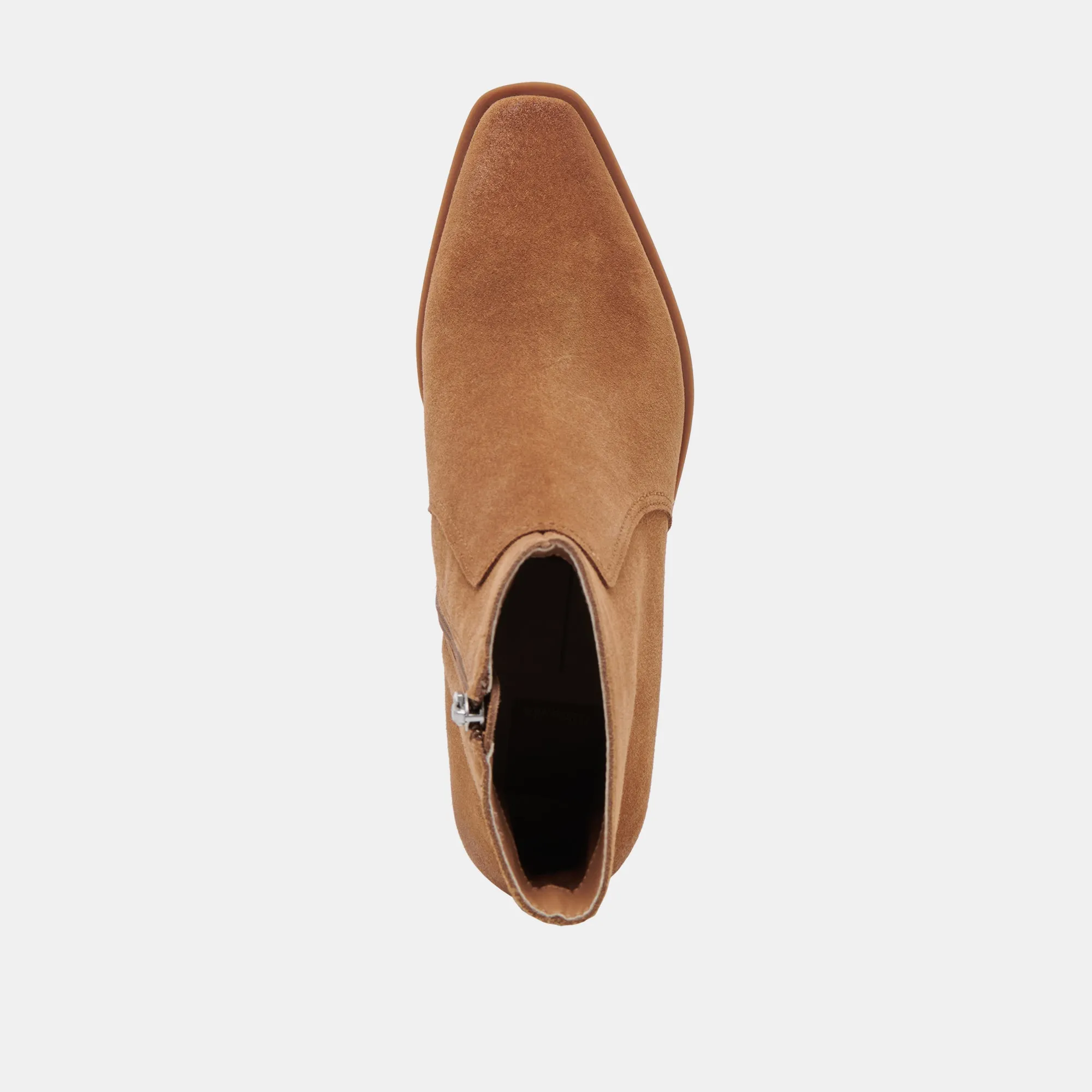 FAHARI H2O BOOTIES BROWN SUEDE