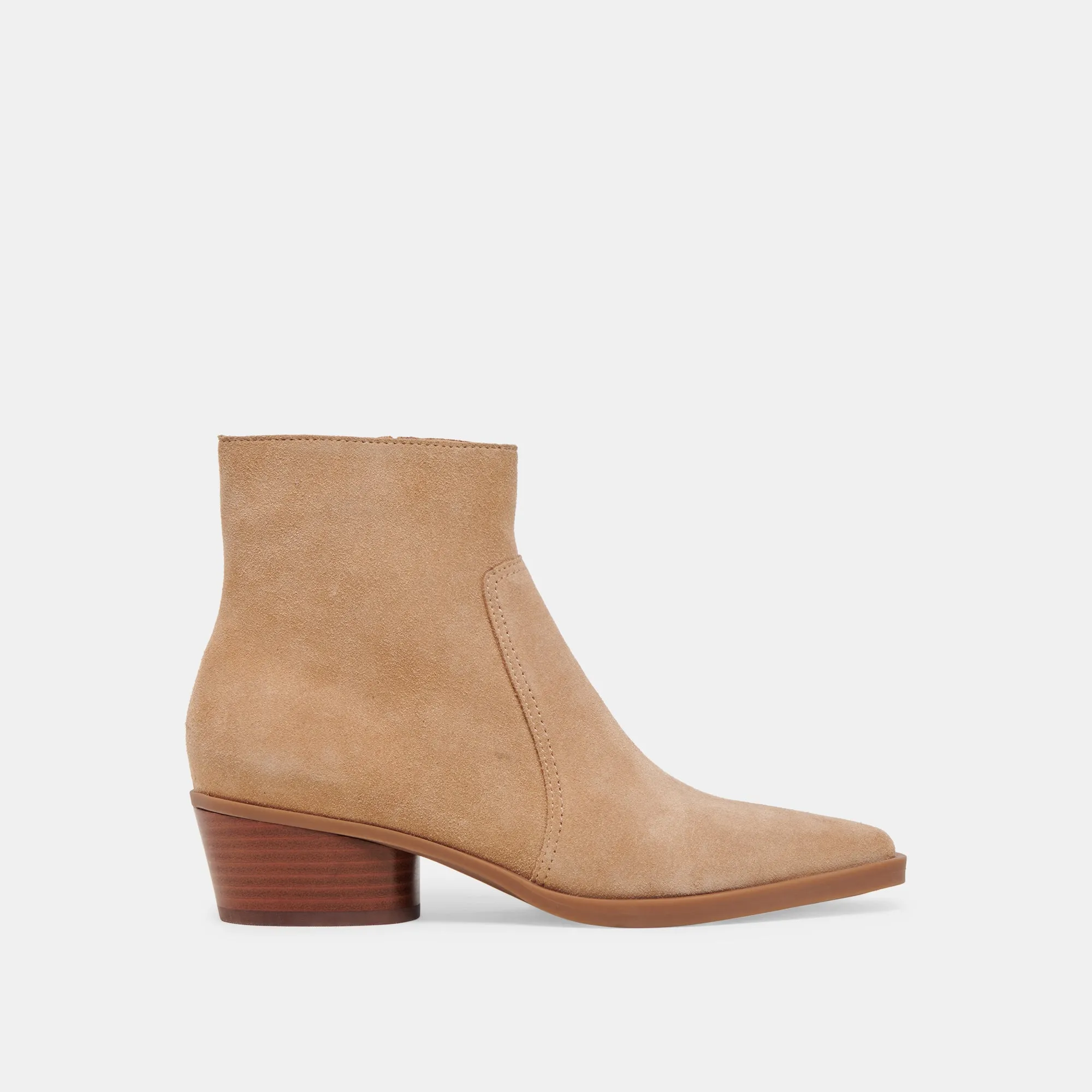 FAHARI H2O BOOTIES CAMEL SUEDE