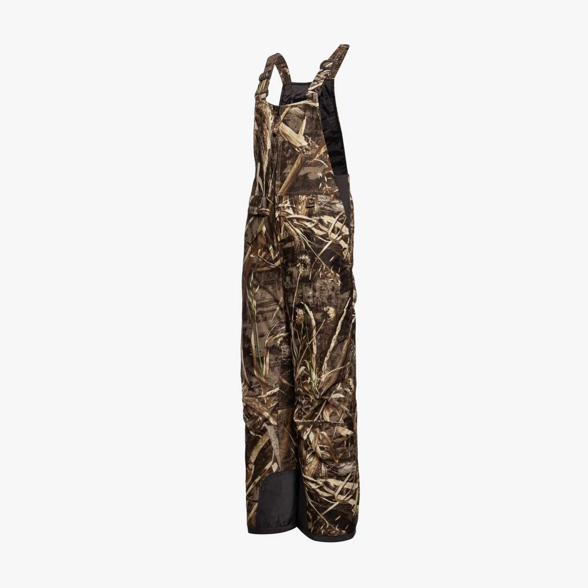 Kids Camo Insulated Snow Bib Overalls