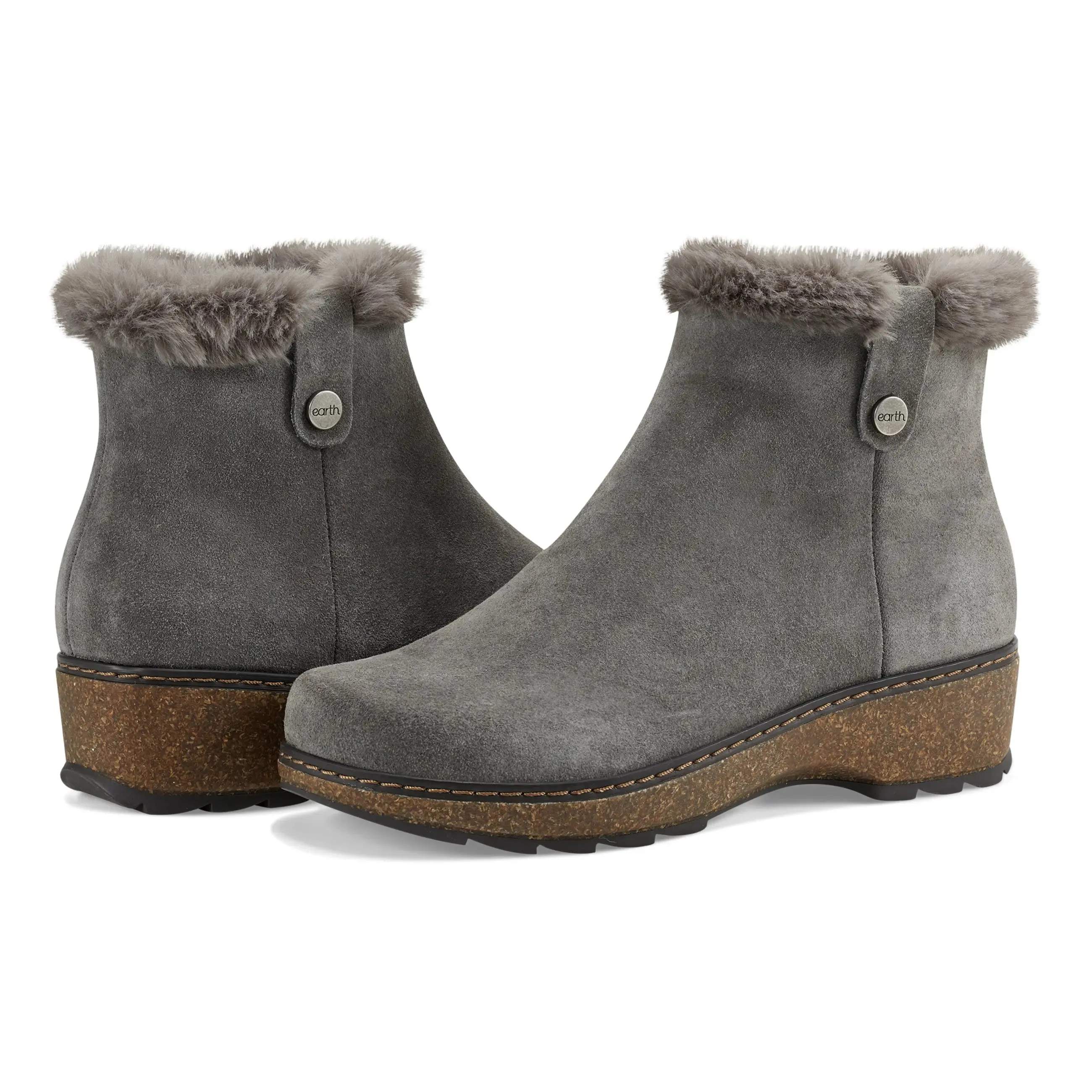 Kim Cold Weather Round Toe Casual Booties