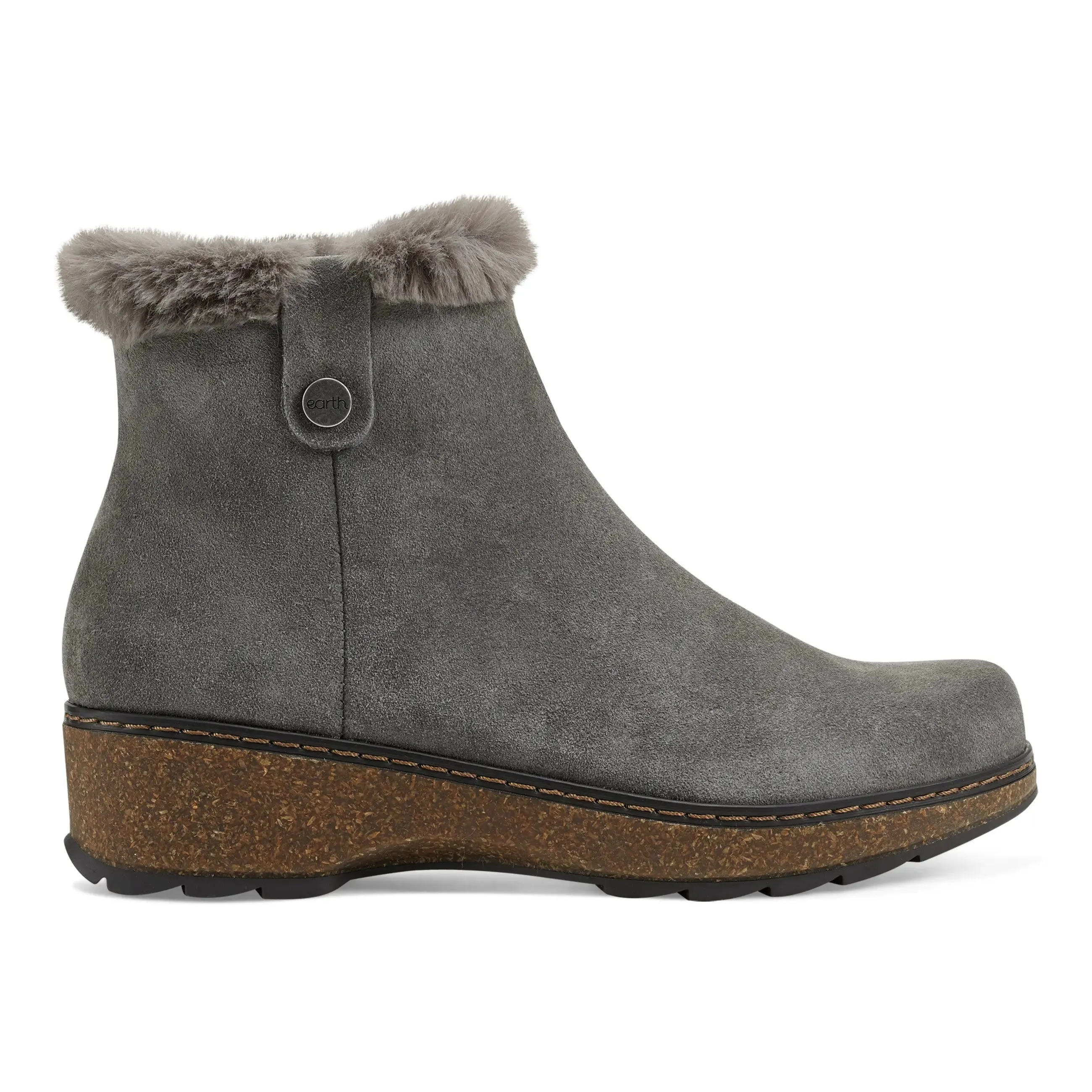 Kim Cold Weather Round Toe Casual Booties