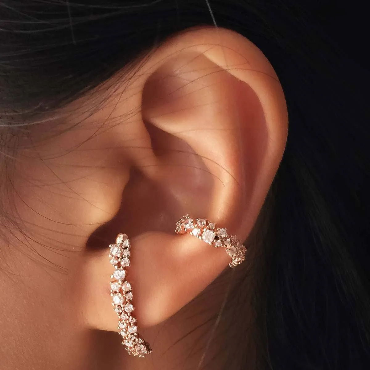 Kree ear cuffs