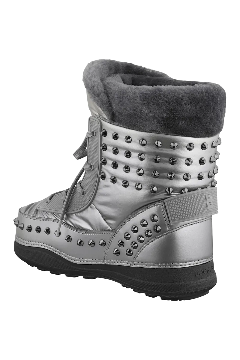 La Plagne Stud Shearling Snow Boots