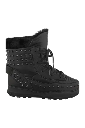 La Plagne Stud Shearling Snow Boots