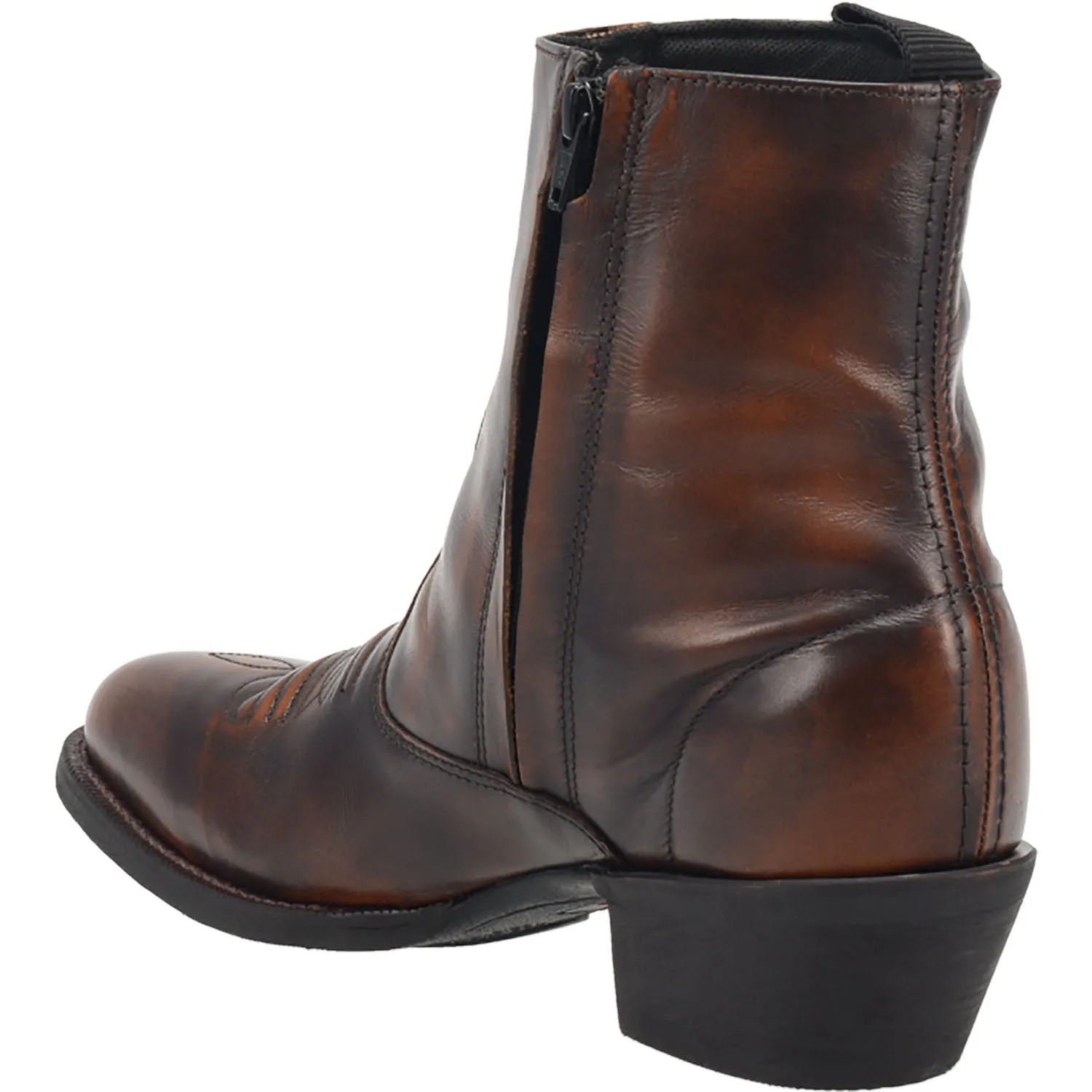 Laredo Fletcher Brown 62074 Mens Cowboy Ankle Boots