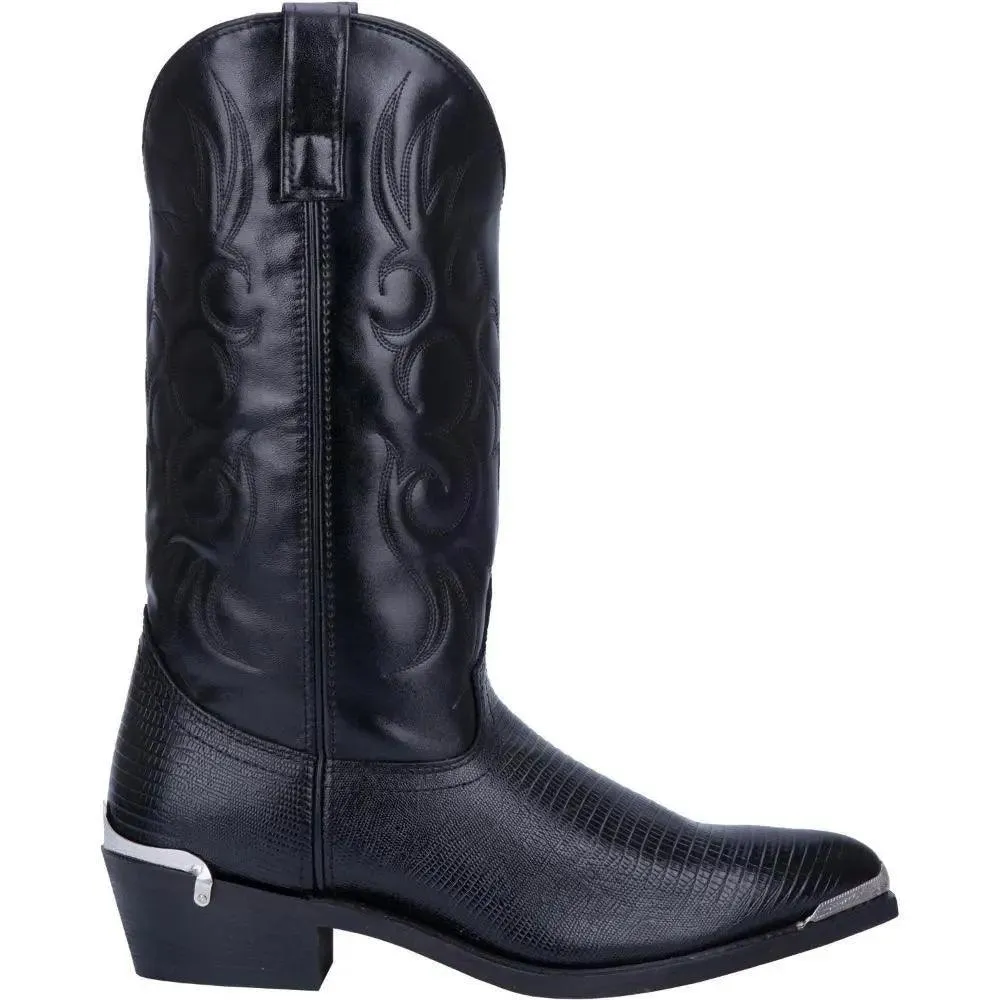 Laredo Men's Atlanta Black Snip Toe Leather Boot 68085