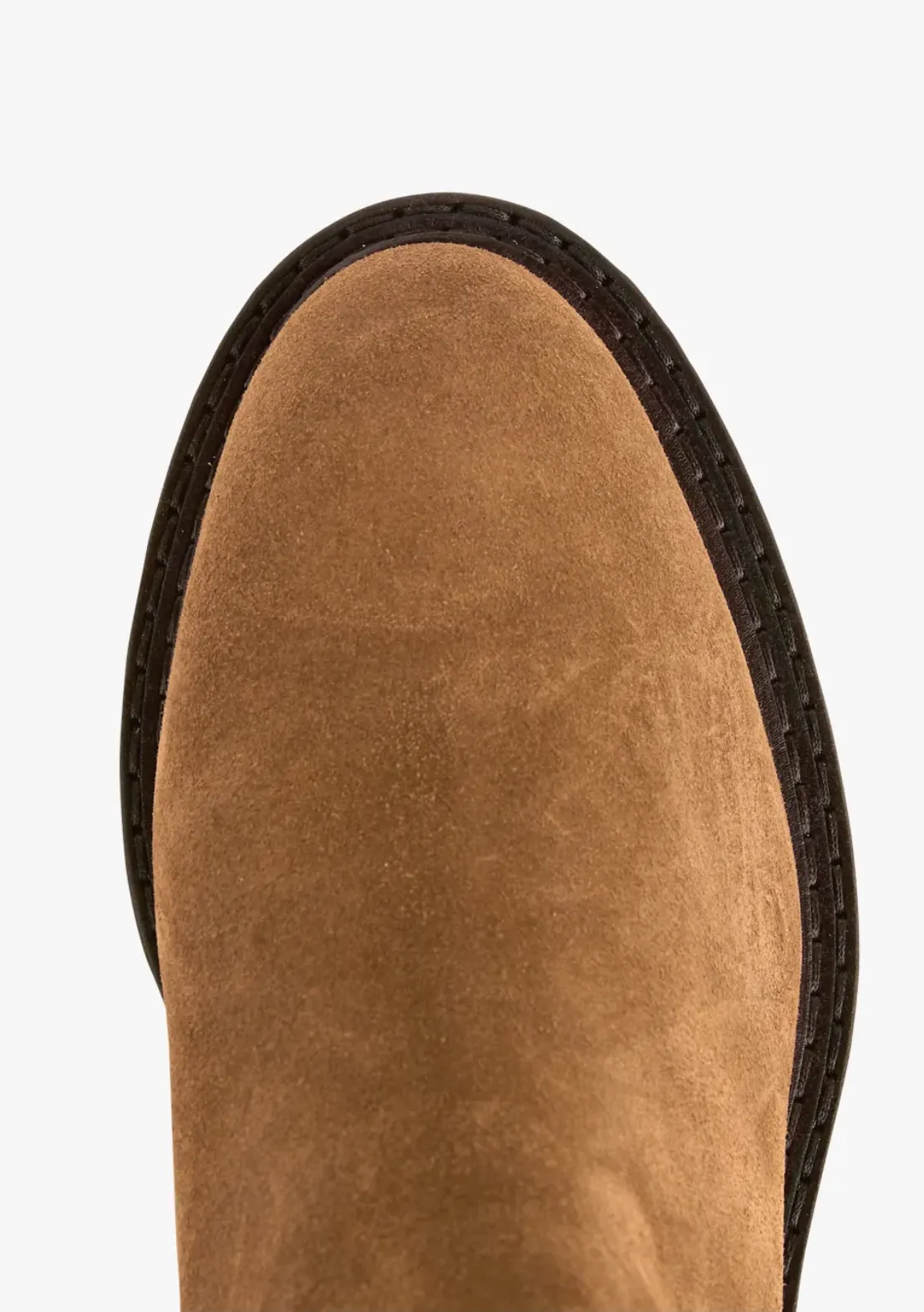 Maison Toufet Joely Brown Suede Chelsea Boots