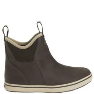 MEN'S LEATHER 6" ANKLE DECK BOOT