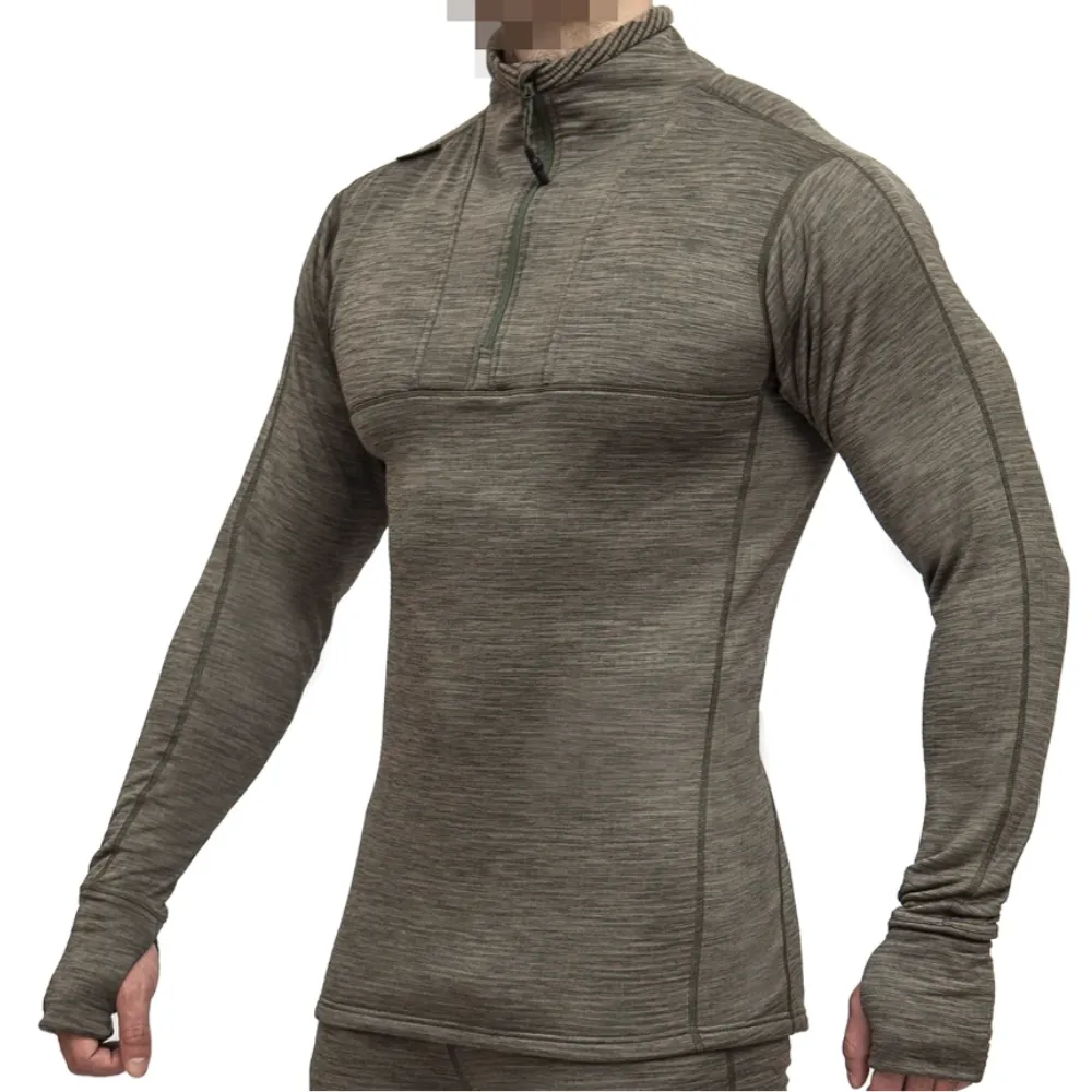 Mens Thermal Shirt Snow Shield Extra Warm Ranger Green