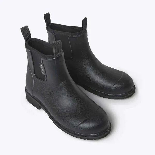 MERRY PEOPLE BOBBI RAIN BOOTS WOMEN'S BLACK