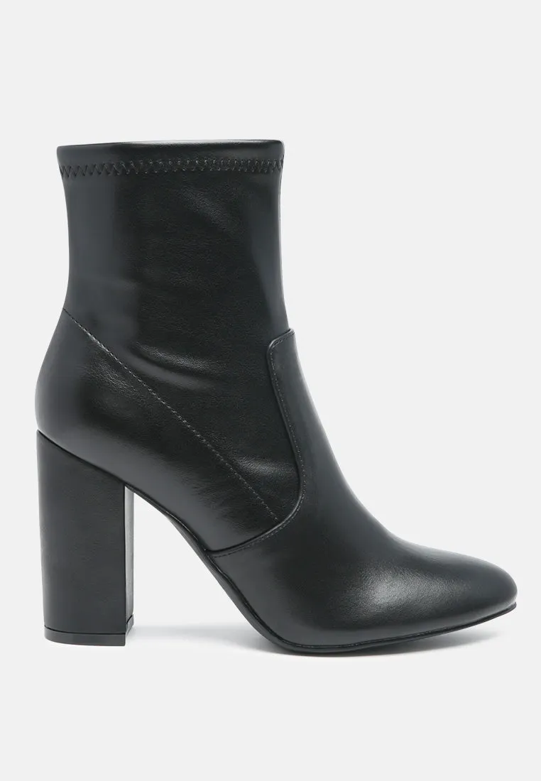 Moonstone Block Heeled Boots