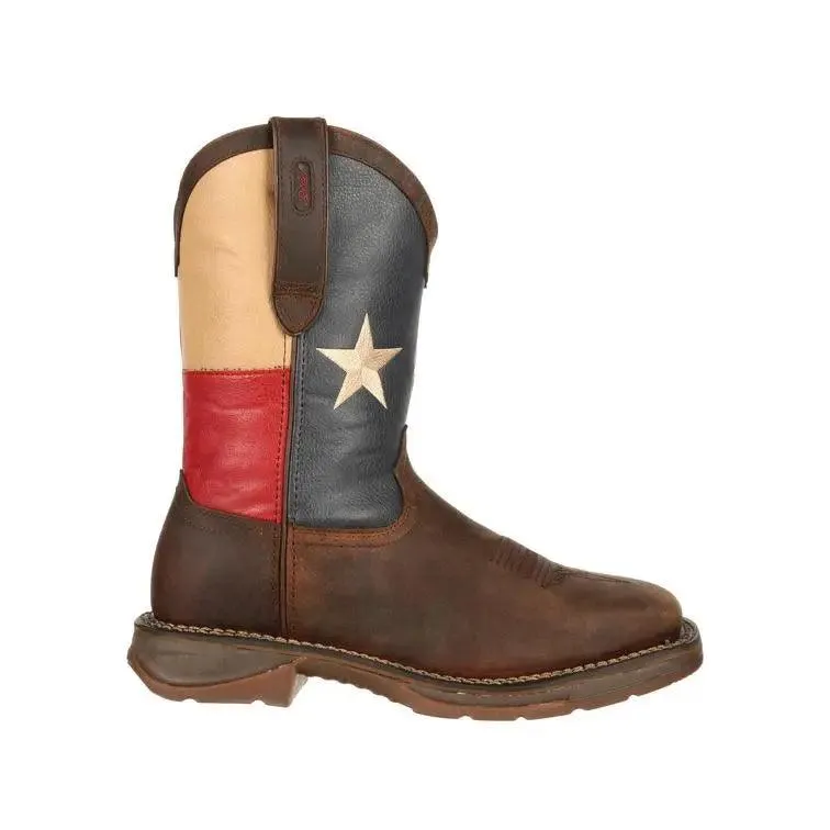 Rebel By Durango Steel Toe Texas Flag Western Boot DB021