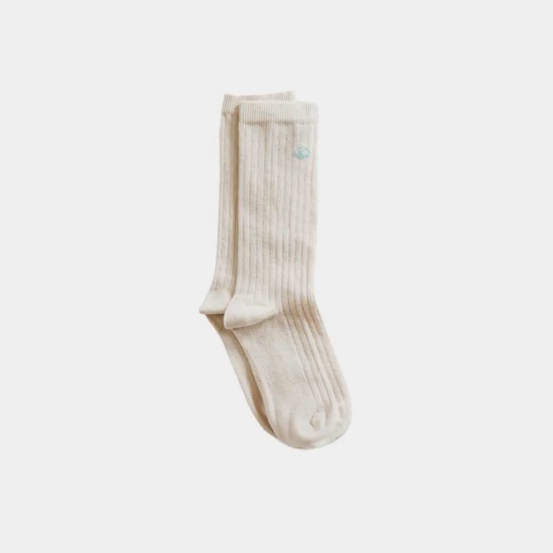 Ribbed Knee High Kids Socks