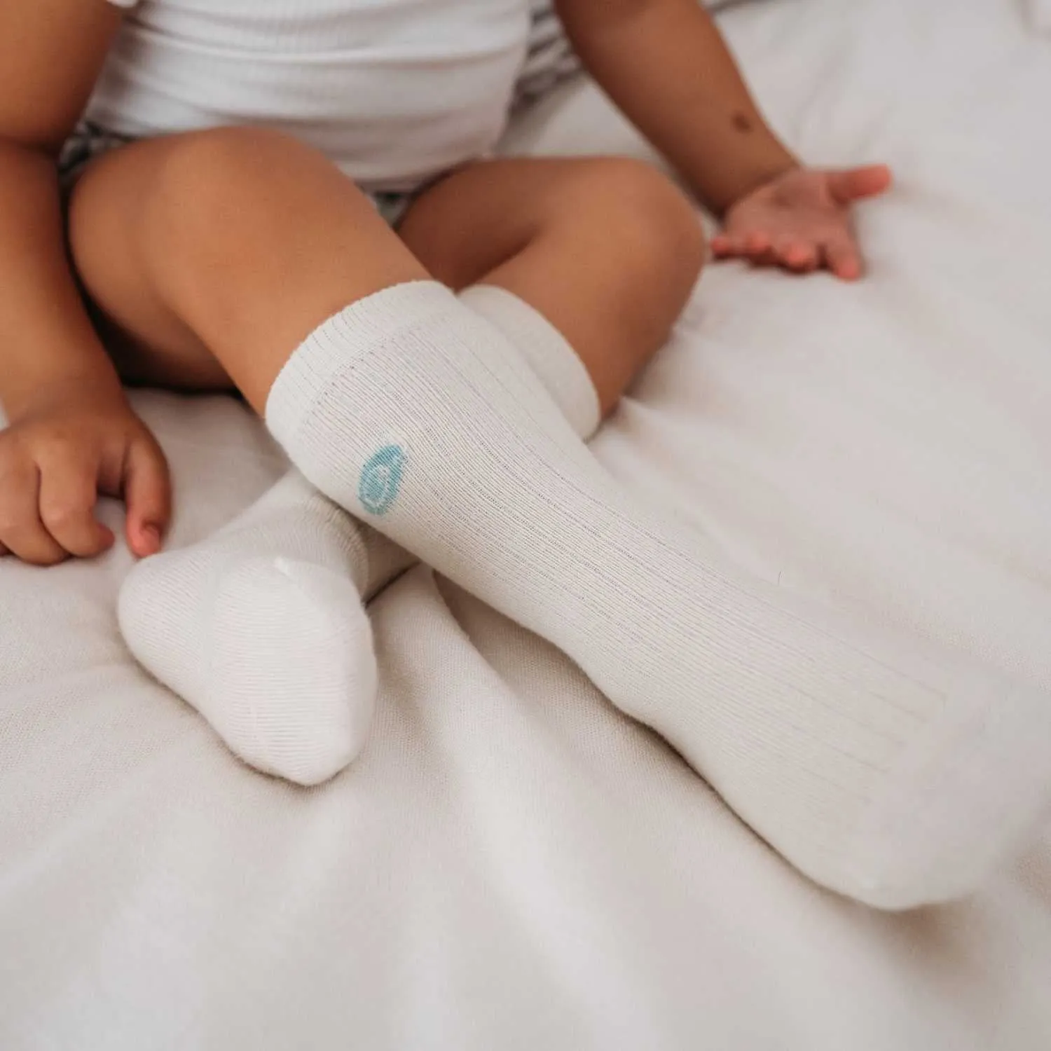 Ribbed Knee High Kids Socks